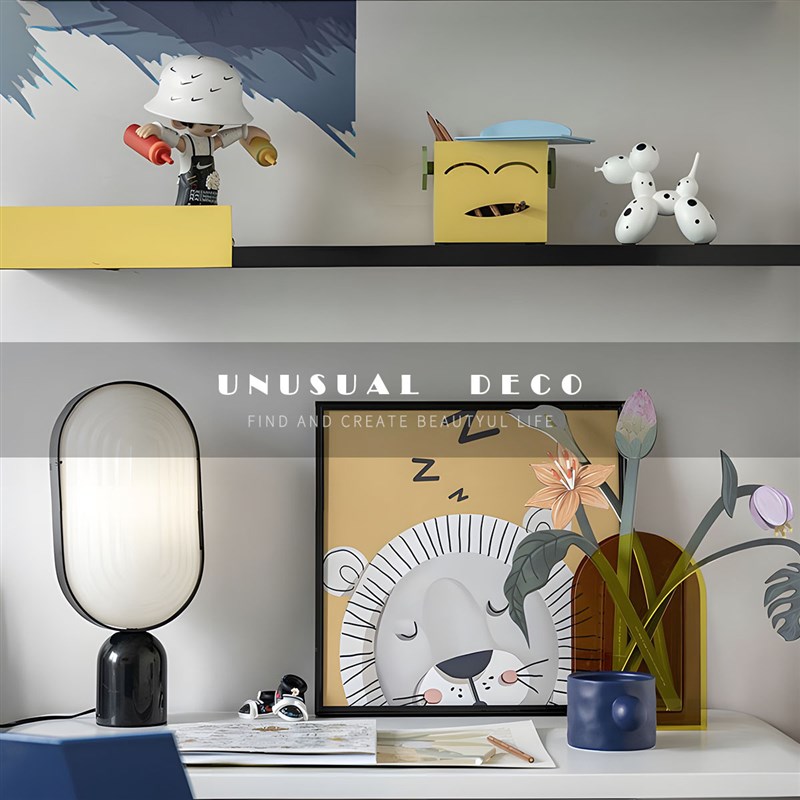 UNUUL 现代样板间男孩房书桌摆件样品屋展示中心儿童房桌面饰品