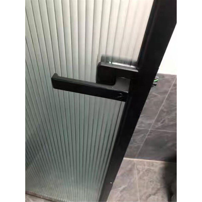 铝合金浴室平门简锁极极窄通用型门把手镁合金卫生间带钥匙