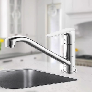 摩恩厨房水龙头洗菜盆冷热两用旋转防溅专用水池洗碗GN50100MCL01