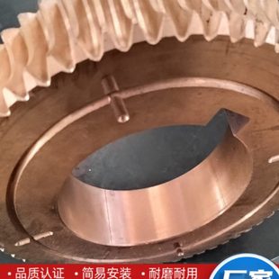 定做加工铜涡轮40cr蜗杆各类机械螺母多头涡轮涡杆配件磨床配件