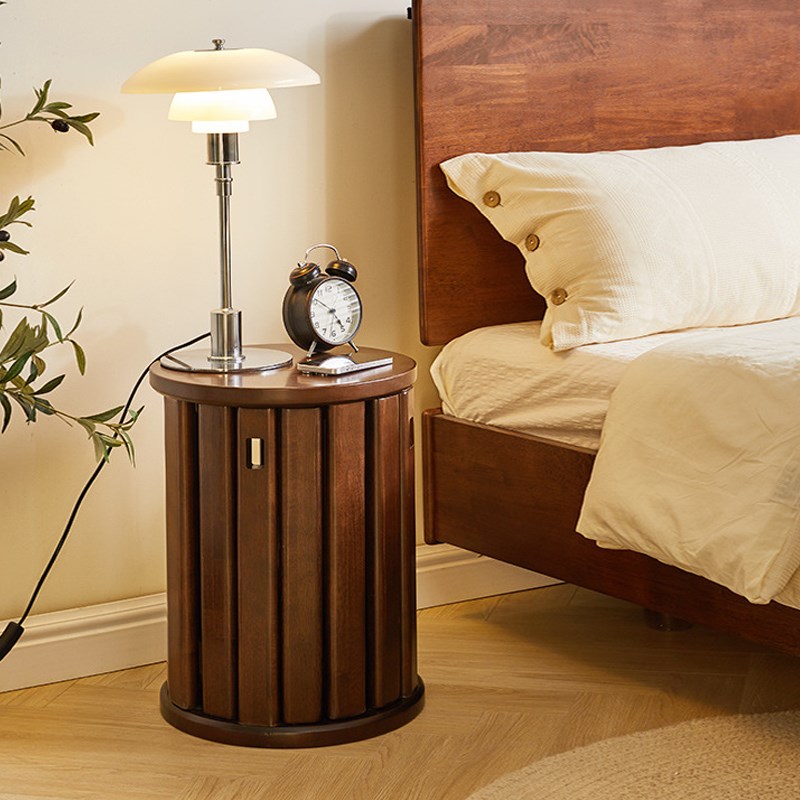 实木圆凳可叠放家用餐桌凳吃饭凳子四把木板凳多功能叠叠乐组合凳