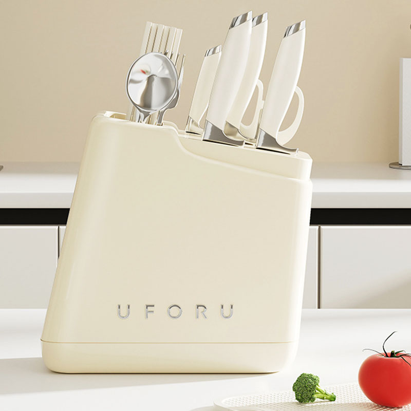 刀架置物架多功能厨房收纳好物家用台G面菜刀架筷子筒一体式收纳