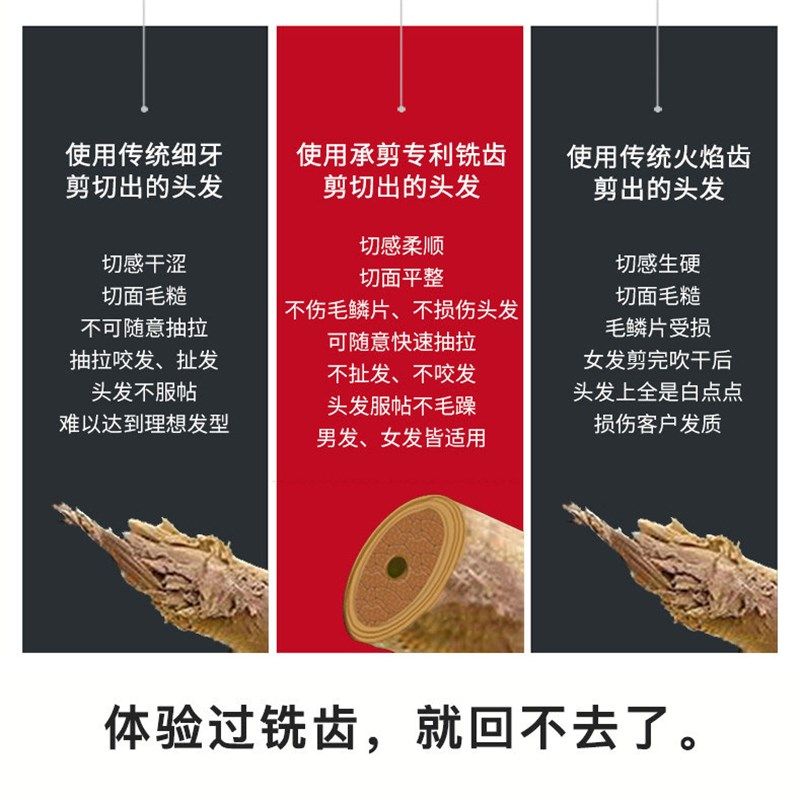 承剪发廊专业美发剪刀理发剪刀15去发量女发调量碎发无痕打薄牙剪