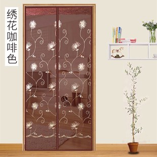 纱窗防蝇家用隔断自吸磁铁对吸 魔术贴防蚊门帘磁性纱门夏季