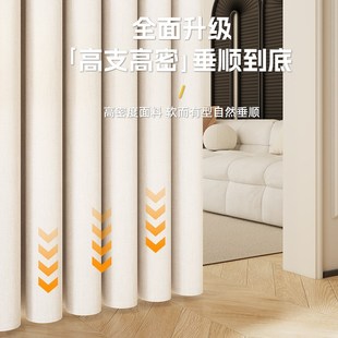 空调门帘隔断帘免打孔卧室厕所房间厨房遮挡加厚家用隔热挂帘布帘