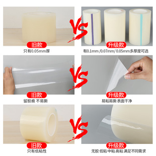 电梯按键保护膜自粘加厚按钮面板透明防静电pe胶带防疫防护膜