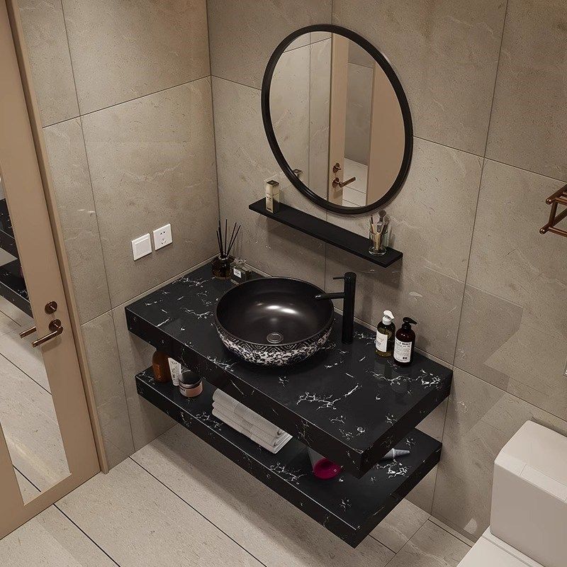 新中式简约卫浴洗脸池大理石卫生间洗漱台酒店复古台上洗手盆组合,家装主材,浴室柜组合,淘宝优惠券,粉丝福利购,淘宝优惠卷