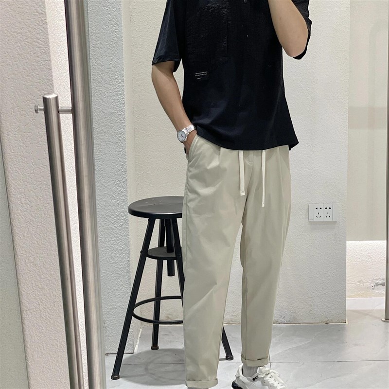 设计感短袖tg恤国风男装夏季高级感套装夏装搭配一整套男生牛仔裤