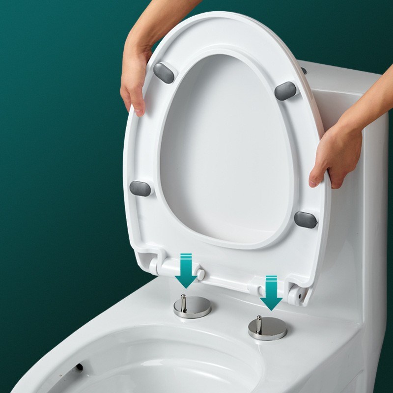 马桶盖子家用通用加厚坐便器老式厕所板脲醛座圈子母垫Y圈抽水配