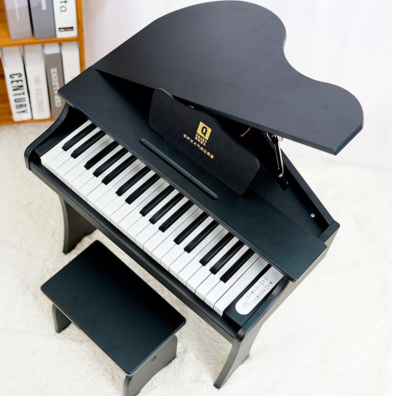 木质儿童钢琴可弹奏电子琴初学者1一3岁2小女孩玩具宝宝6生日礼物