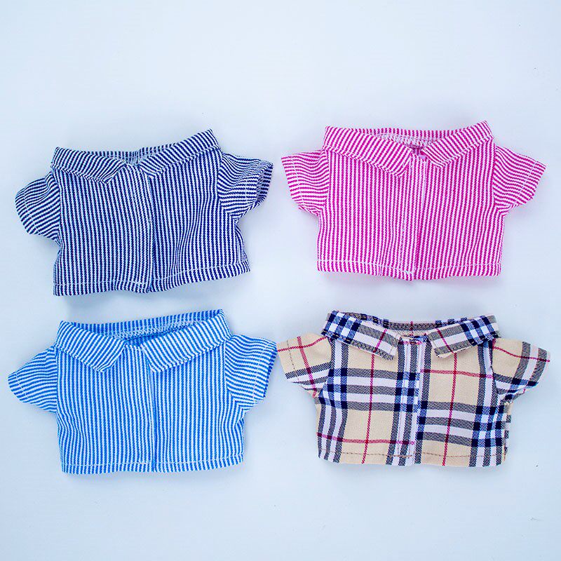 15CMa娃衣20CM衬衣现货20厘米棉花娃娃衣服衬衫无属性替换装百搭