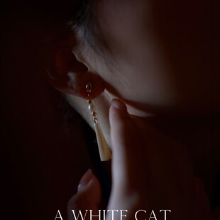 一白阿猫 独立设计 天然淡水珍珠长款显瘦百搭精致耳环无耳洞耳夹