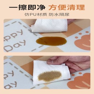 宠物地垫防水防尿防滑pvc养猫狗窝围栏可擦免洗垫子狗狗地毯