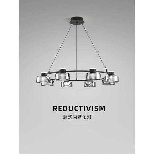 中山工厂直销极简意式极简现代客厅吊灯简约创意高端玻璃LED别墅