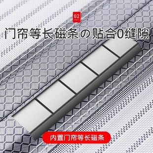 纱门磁吸自粘沙门家用夏季 防蚊门帘2025新款 全磁条性纱窗