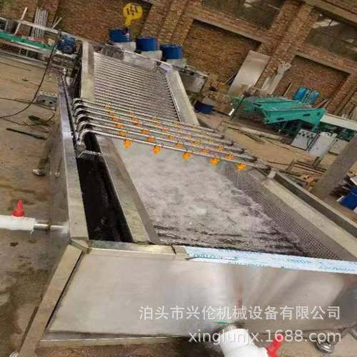 气泡清洗机大枣干洗机土豆清洗去皮机毛辊式清洗机鼓泡清洗机