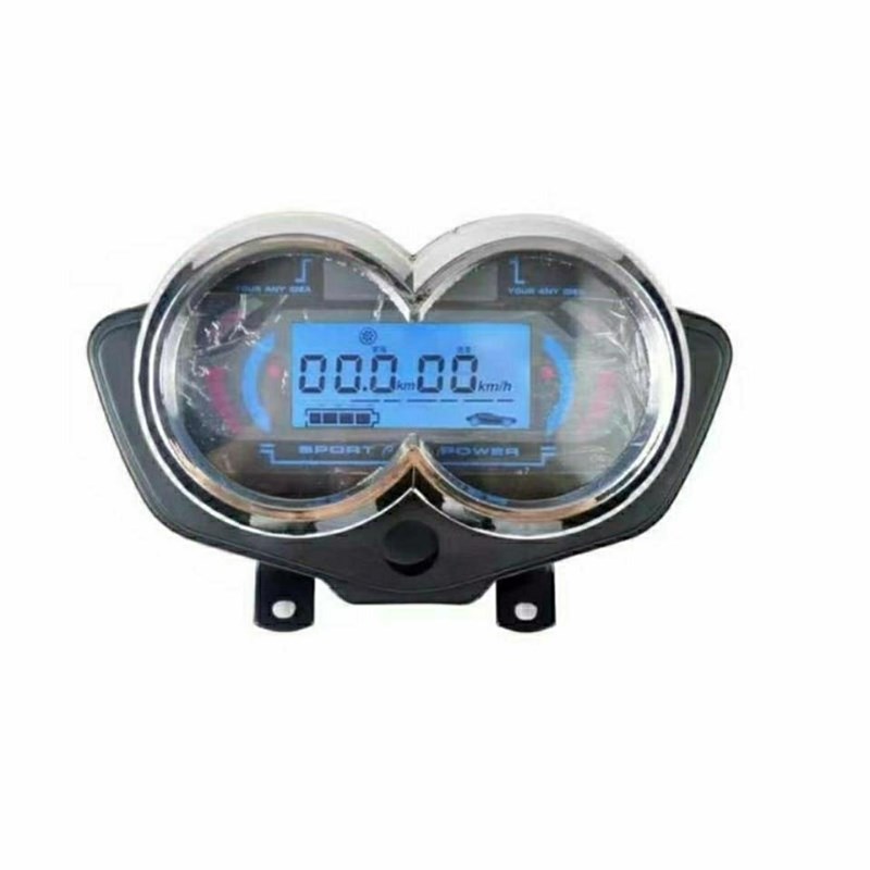 电动车仪表盘总成公插头4+2,48 60 72V通用电动车液晶仪表