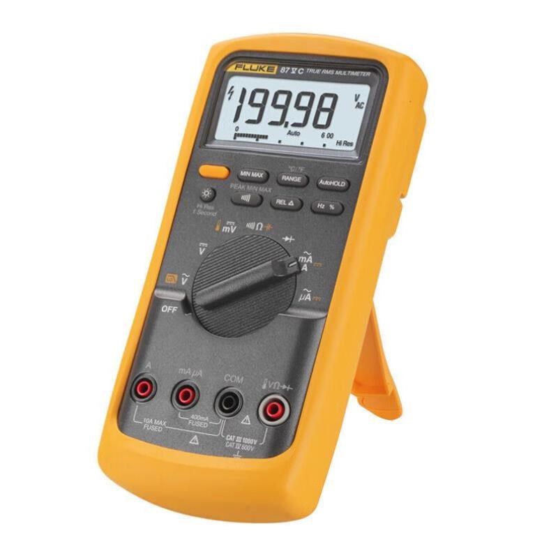 福禄克FLUKE87V/CN掌上型数字万用M表真有效值手持高精度数显