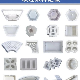 平石盖板市政道路排水沟边石塑料模具路侧石边沟暗沟预制块