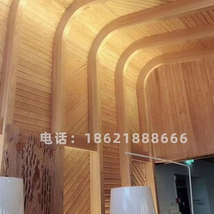 木扣板桑拿板实木扣板吊顶板木墙板实木装饰樟子松扣板免漆板