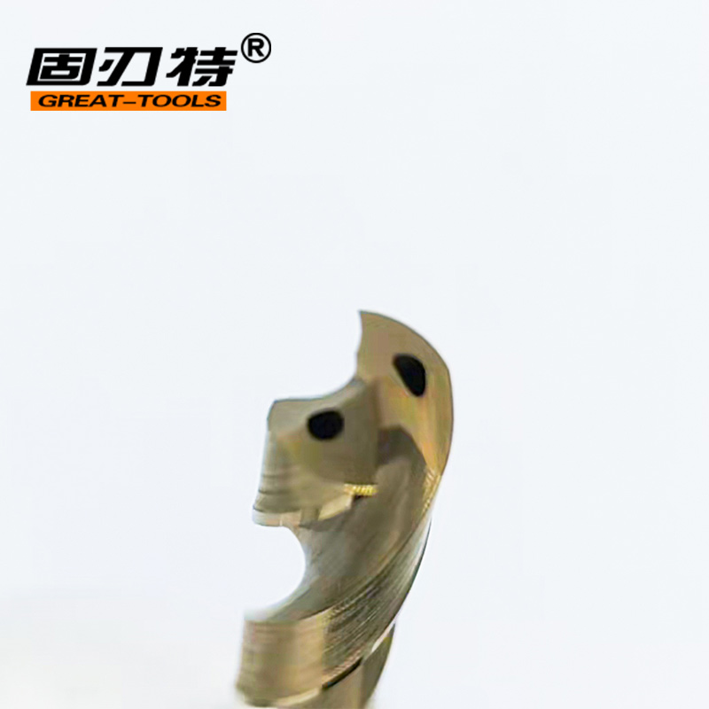 0度内冷钻带出水孔D整体硬质合金钨钢钻头5D加工中心数控定柄钻
