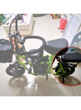 FIIDO飞道电动车Q亲子车儿童后置座椅货架宝宝座凳