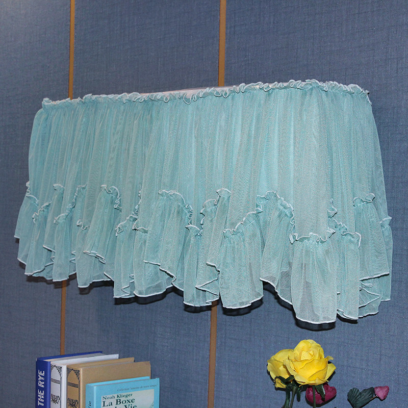 空调挂机罩防尘罩法式浪漫蕾丝布艺仙空调机取防直吹送内