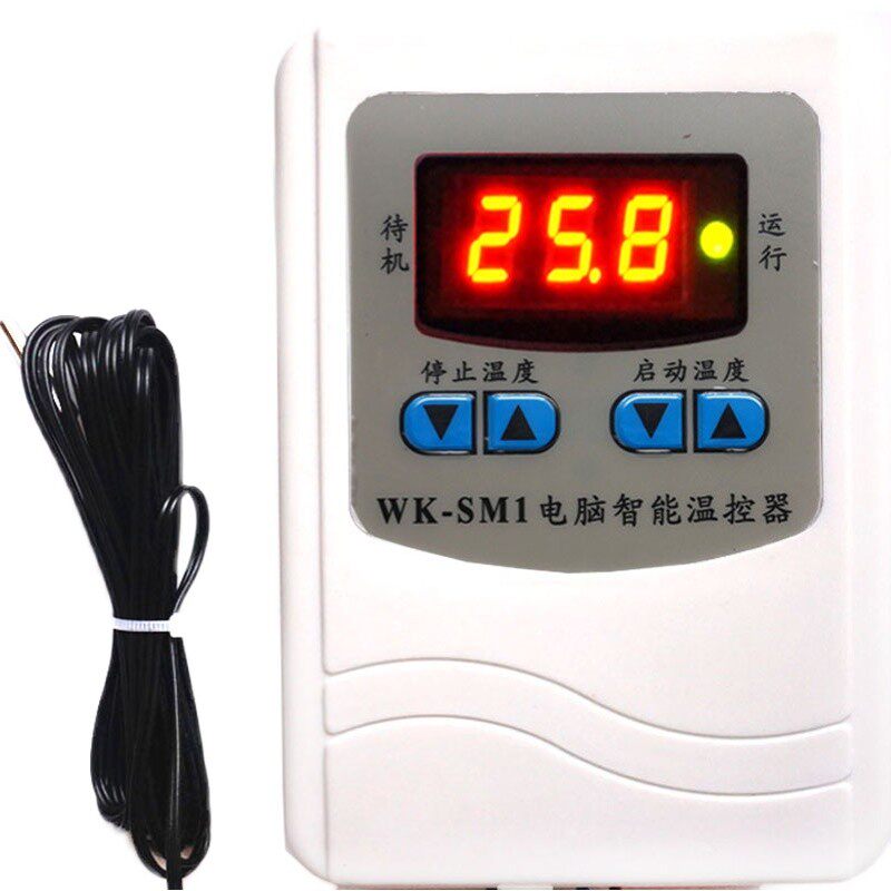 高精电子爬虫恒温度控制仪器温控器千瓦大棚养殖保温孵化风机M