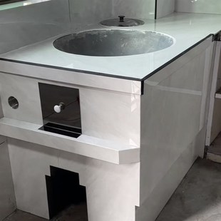 无烟炉门土灶台柴灶火门家用新款加厚挡板耐温柴火灶大全