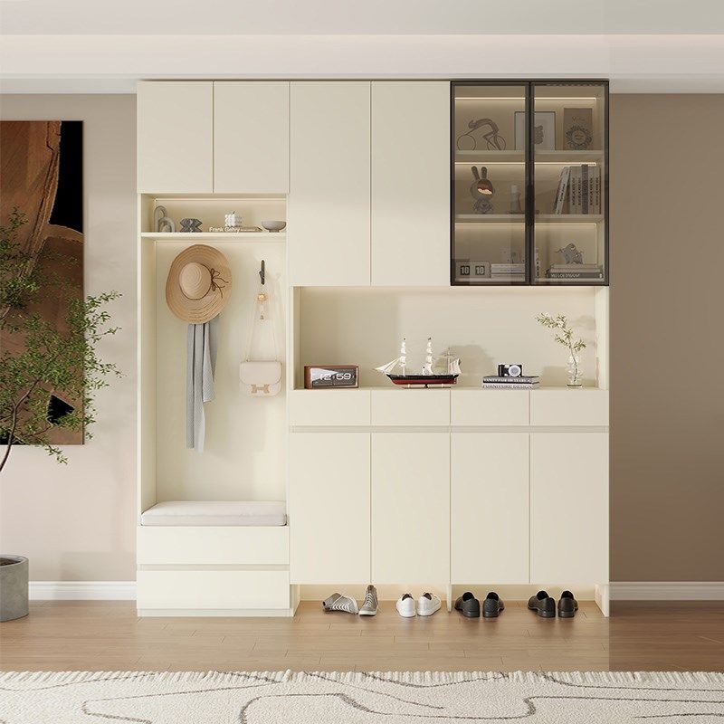 定制实木鞋柜新款2025爆款家用门口换鞋凳入户门玄关柜收纳储物柜,住宅家具,鞋柜,淘宝优惠券,粉丝福利购,淘宝优惠卷