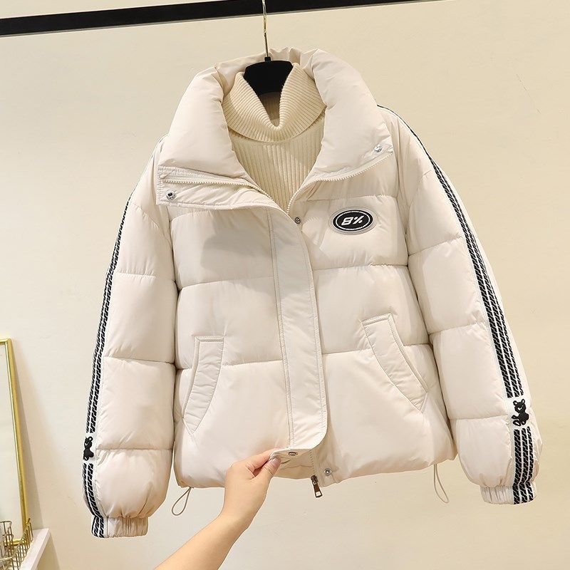 羽绒棉服女短款2024新款冬季棉衣小个子洋气宽松加厚立领棉袄外套,女装/女士精品,棉衣/棉服,淘宝优惠券,粉丝福利购,淘宝优惠卷