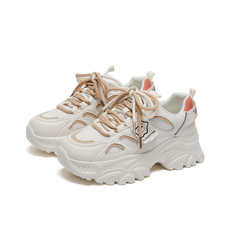 厚底老爹a鞋女2024新款春季增高女鞋轻便百搭运动鞋子女款网红爆