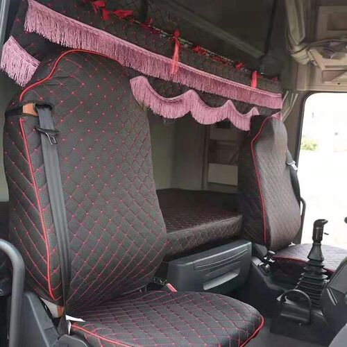 豪沃T7H豪瀚N7G 汕德卡C7H  G7大货车座套卧铺套布艺四件套座垫套