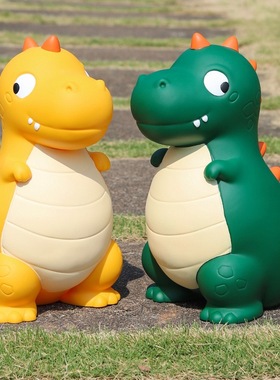 防摔恐龙存钱罐创意新款卡通恐龙储蓄罐儿童储T钱罐男女生日礼物