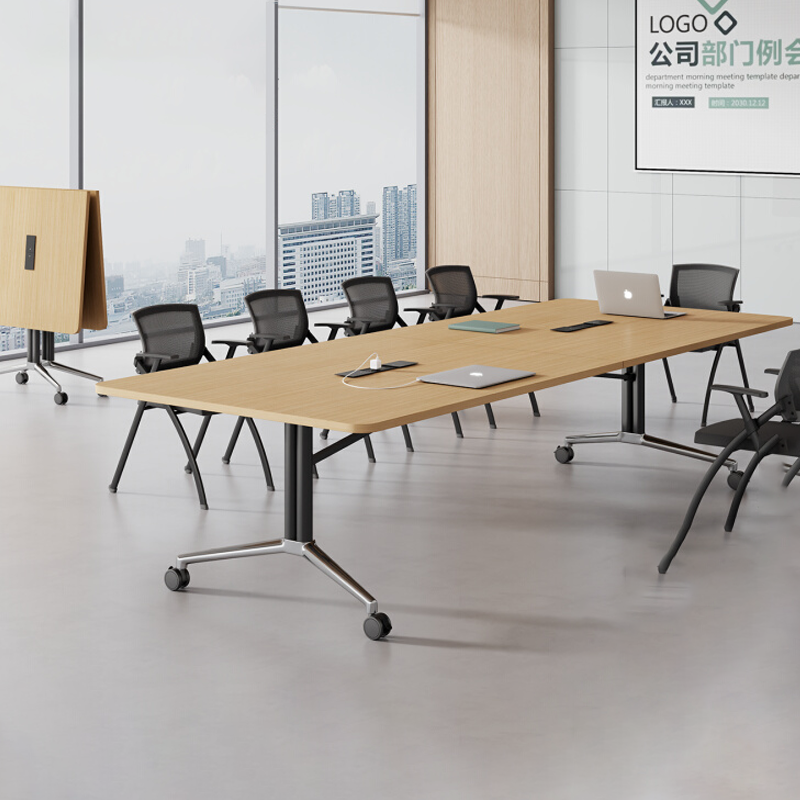 折叠会议桌多功能可折叠