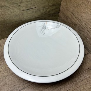 深盘陶瓷沙拉碗创意简约家用菜盘轻奢汤盘餐具盘高级感餐盘烧菜盘