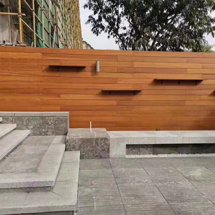 北京防腐木塑木菠萝格露台别墅花园洋房院子户外阳台庭院设计施工