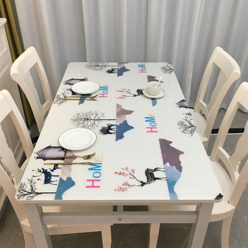 PVC桌布防水防油免洗透明软塑料无味软玻璃餐桌垫台布茶几垫子,居家布艺,桌布,淘宝优惠券,粉丝福利购,淘宝优惠卷