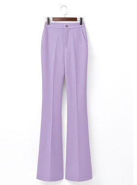 紫色西装套装女2024新款春气质女神范时尚艺考播音主持人职业正装