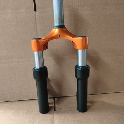 滑板车液压减震改装轮椅车头油压避震8140寸代驾车前叉升特希洛普