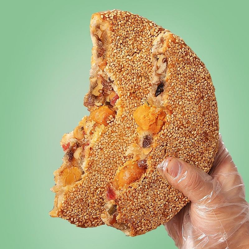 郑永丰桥墩月饼温州特产中秋老式蛋黄鲜肉五仁大月饼礼盒装