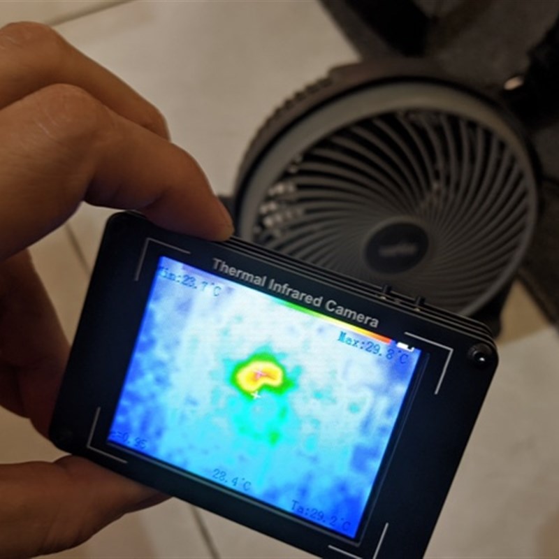 MLX90640 3.2英寸LCD数字热红外成像仪 DIY温度探测 检测工具