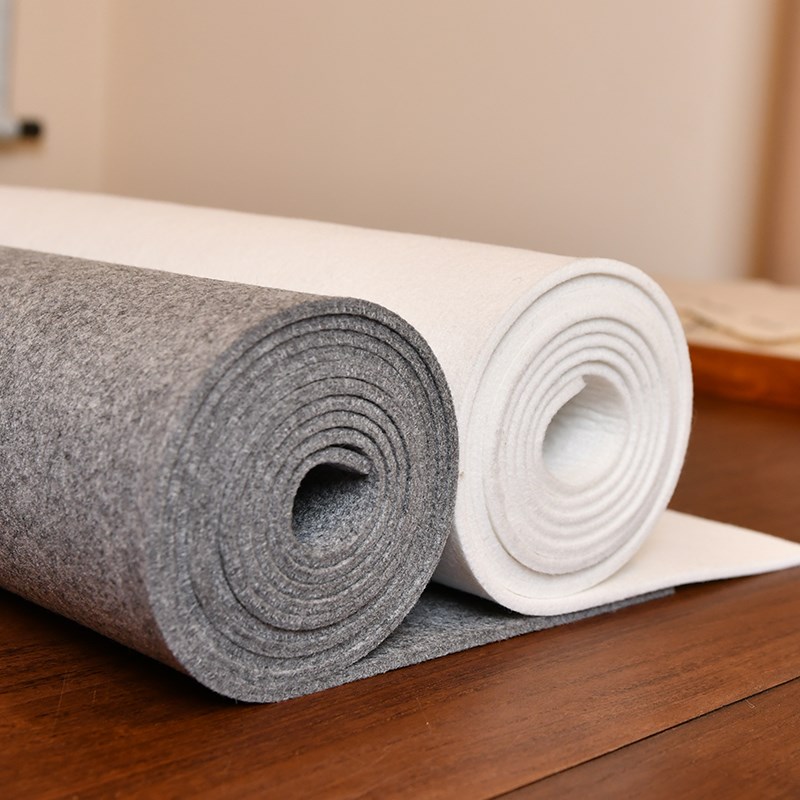 纯羊毛书法毛毡垫专用国画毡初学者绘画练毛笔字的毛毡垫定制各种