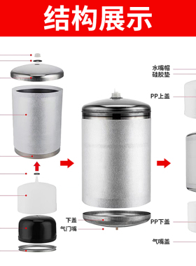 压力桶储水罐净水器家用防爆压力罐直饮水纯净水G压力桶通用
