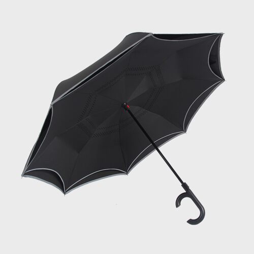 雨景创意自动反向伞层免持式雨伞长柄男女士汽车载反转伞