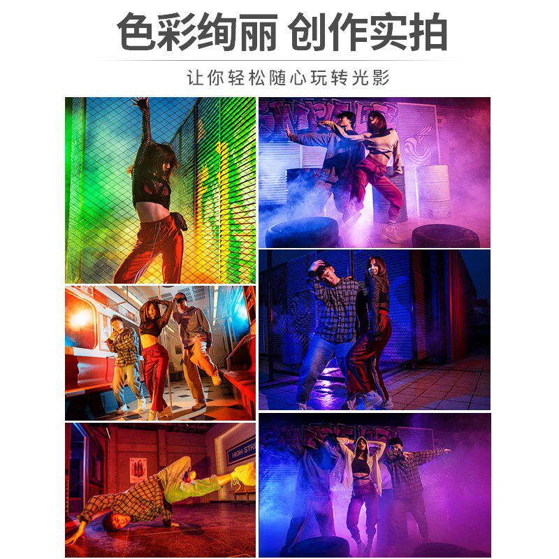 oo神牛闪光灯色片圆形灯头通用单反相顶热靴灯色片附件