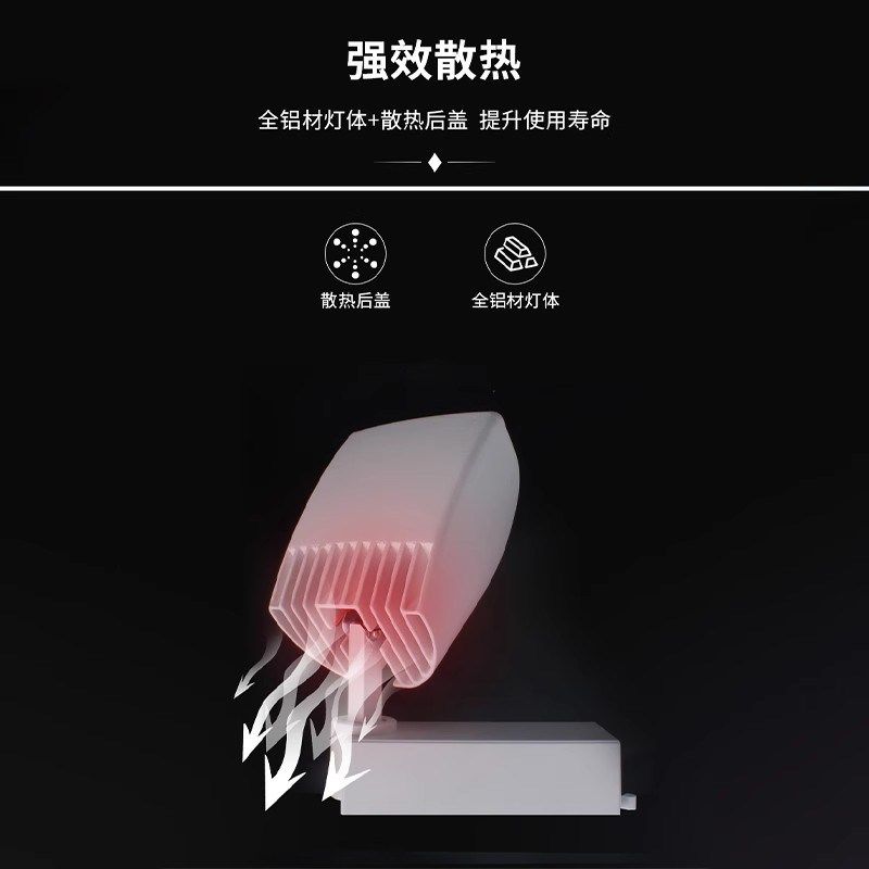 瓷砖店铲子散光陶瓷偏光地砖样板展厅轨道灯,家装灯饰光源,明装射灯,淘宝优惠券,粉丝福利购,淘宝优惠卷