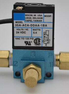 电磁阀 35A-ACA-DDAA-1BA MAC 高频阀K 打标机 点胶机阀 DC24V