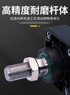 亚德客标准气缸大推力SC32/40/50/63/80/DX25X50X100X150X200X300