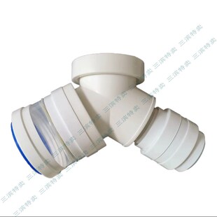 卫生间排风管g三通抽油烟机排烟管三通止回阀80mm塑料换气扇三岔